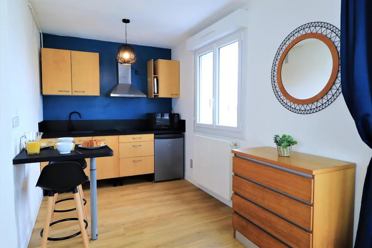 Apartmán L'Ecrin Logement Tout Confort Wifi, Centre-Ville, Parking Prive Vannes